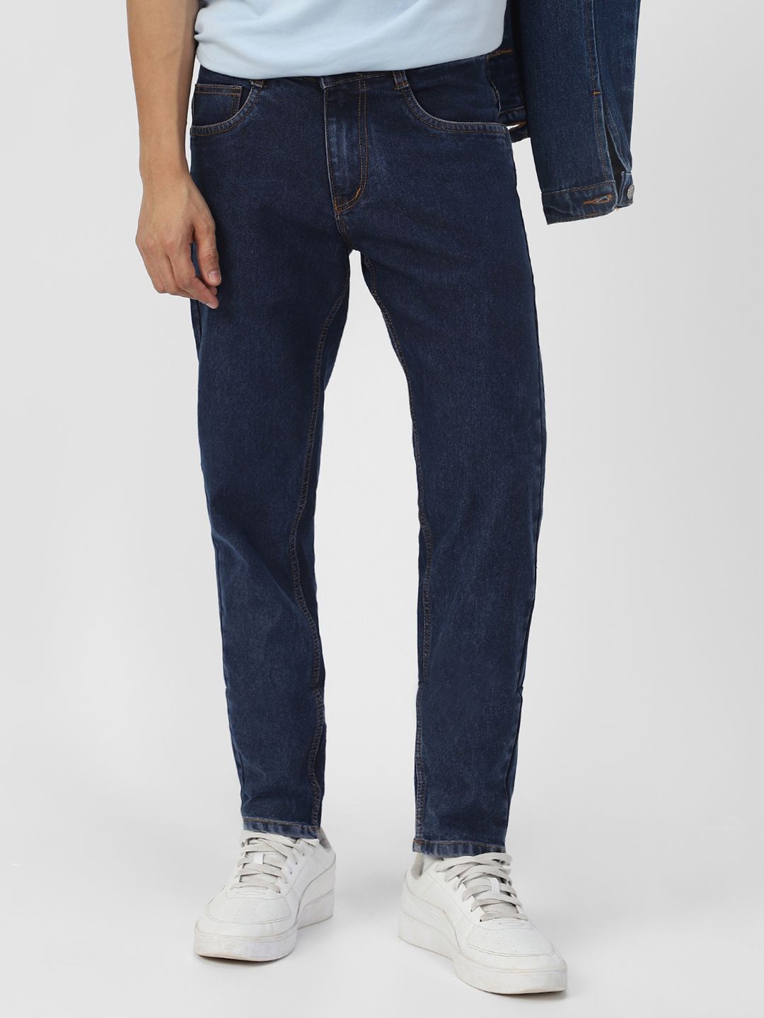 Urbano Fashion Men Heavy Fade Stretchable Jeans