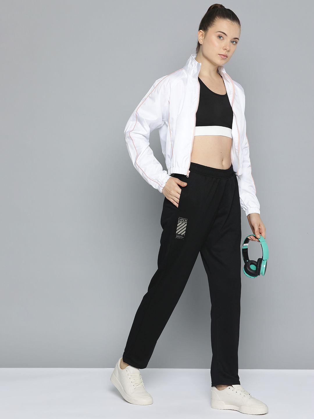 HRX by Hrithik Roshan Women Solid Lifestyle Track Pants