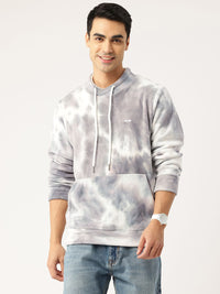 Monte Carlo Round Neck Printed Fleece Sweatshirt