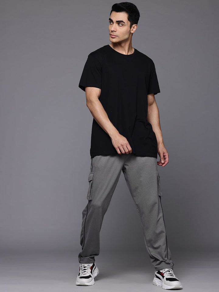 HRX oleh Hrithik Roshan Men Mid-Rise Cargo Style Lifestyle Pants