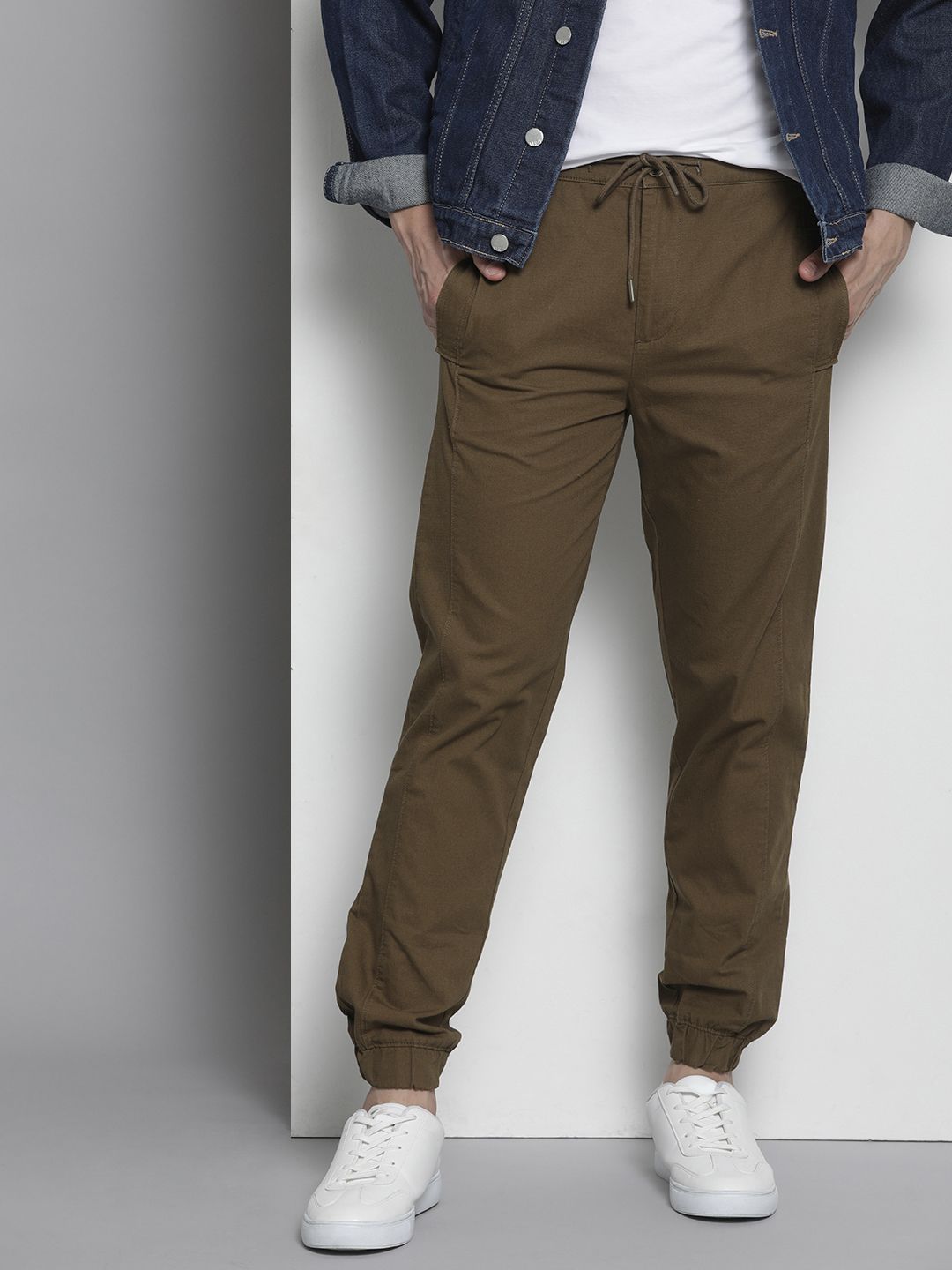 The Indian Garage Co Men Regular Fit Joggers