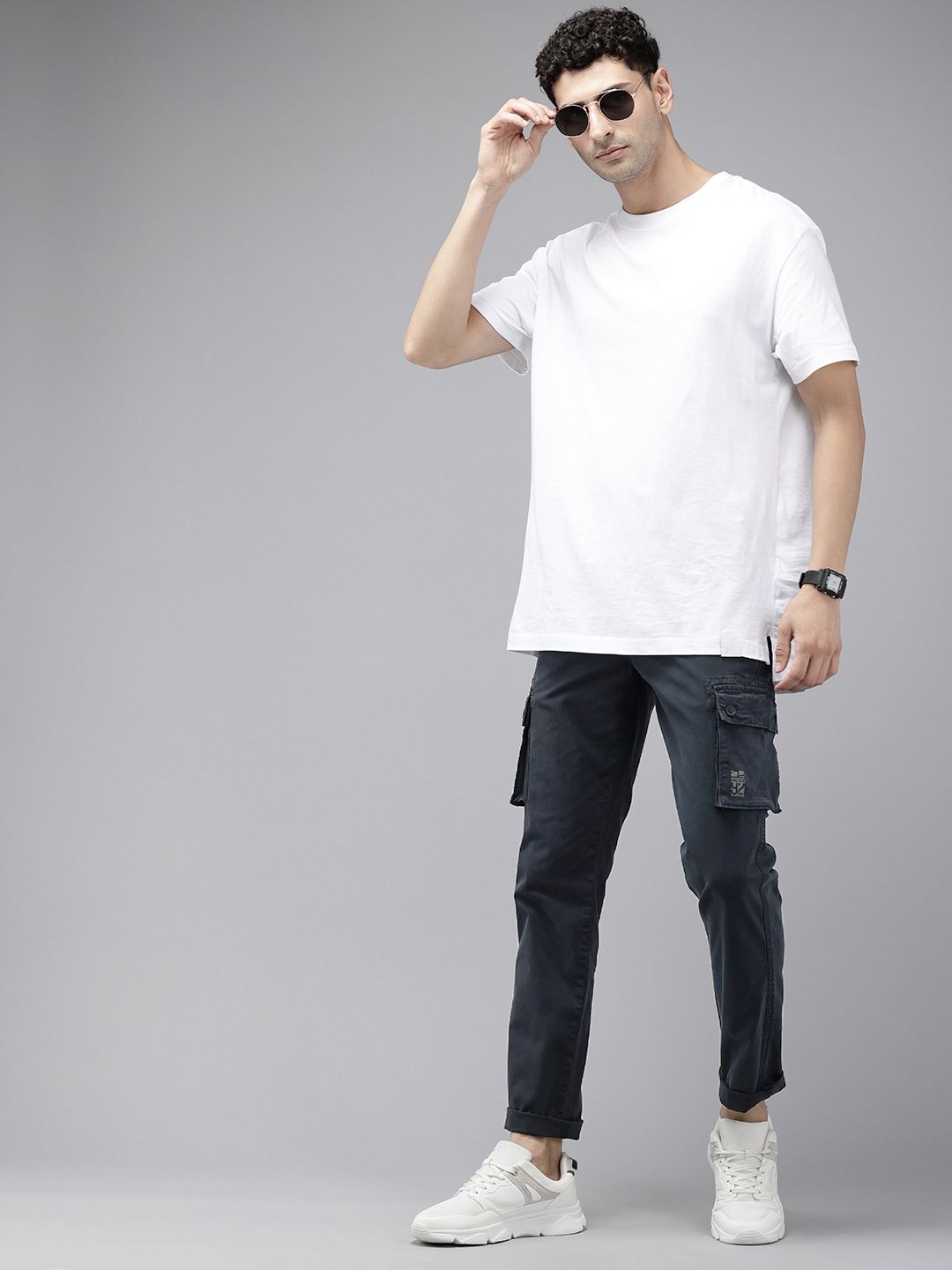 SPYKAR Men Cargos Trousers