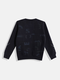 Monte Carlo Boys Typography Printed Sweatshirt
