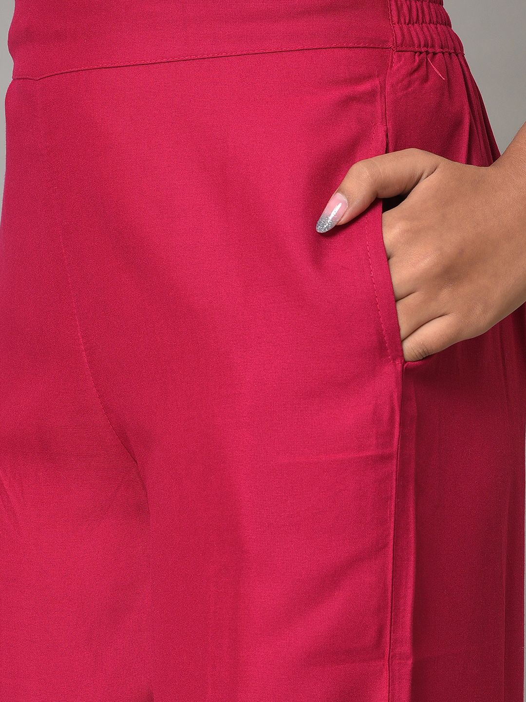 W Women Pink Trousers