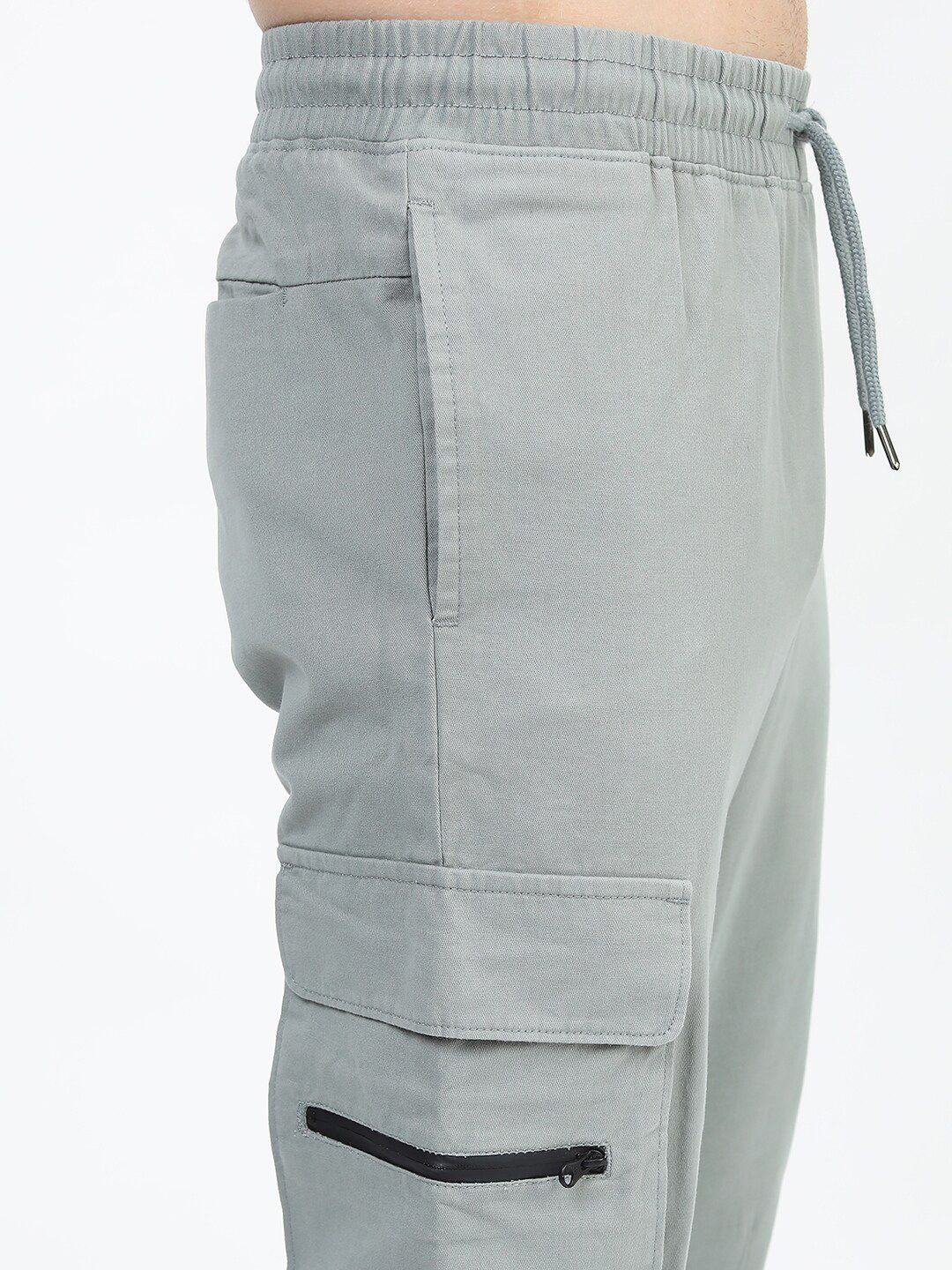 HIGHLANDER Men Chinos Cargo Pocket Trouser