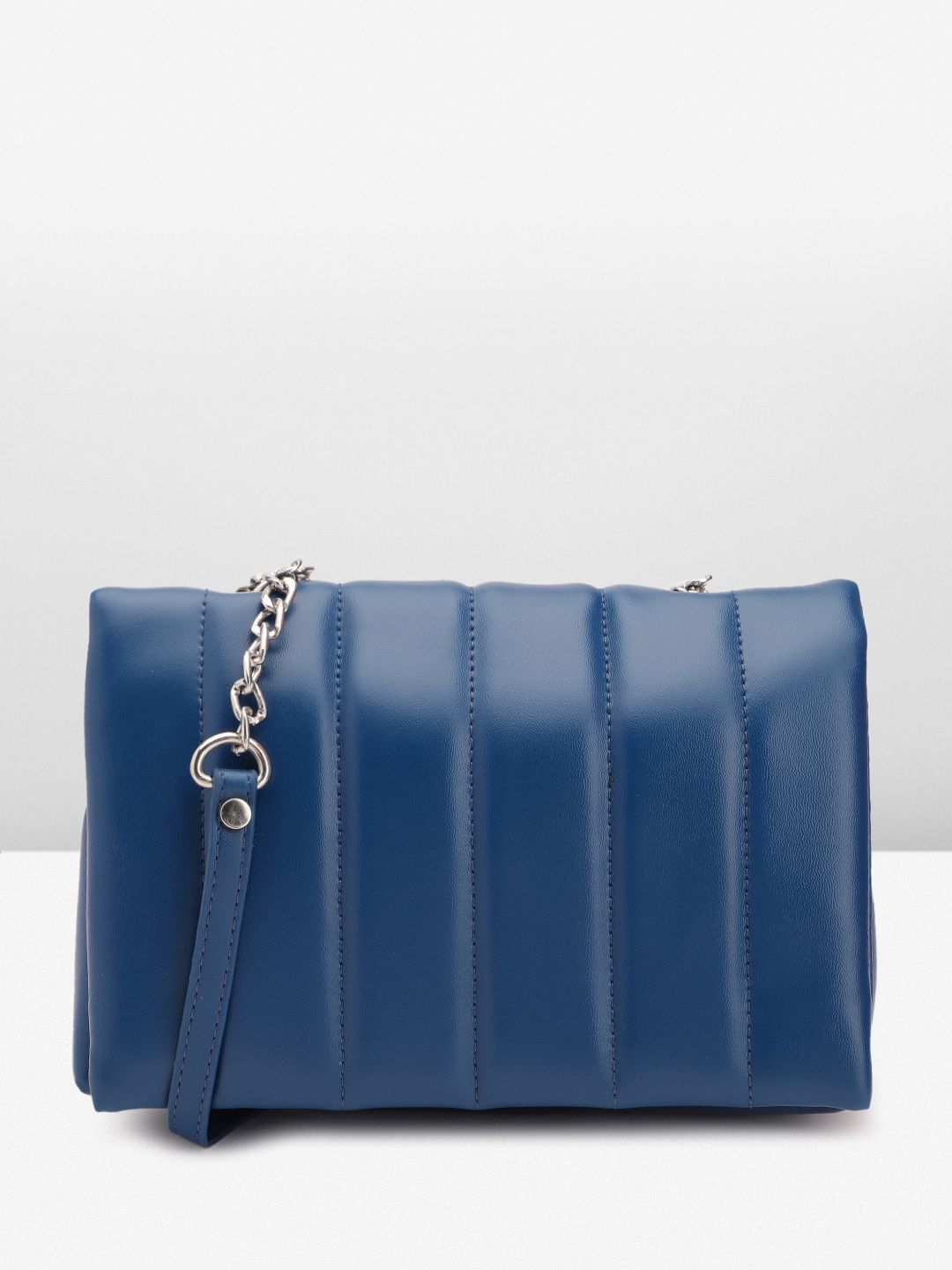 DressBerry Quilted Structured Sling Bag