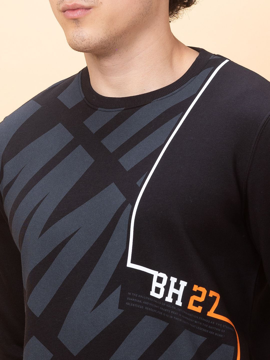 Being Human Men Printed Sweatshirt