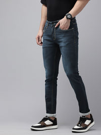 SPYKAR Men Skinny Slim Fit Low-Rise Light Fade Stretchable Jeans