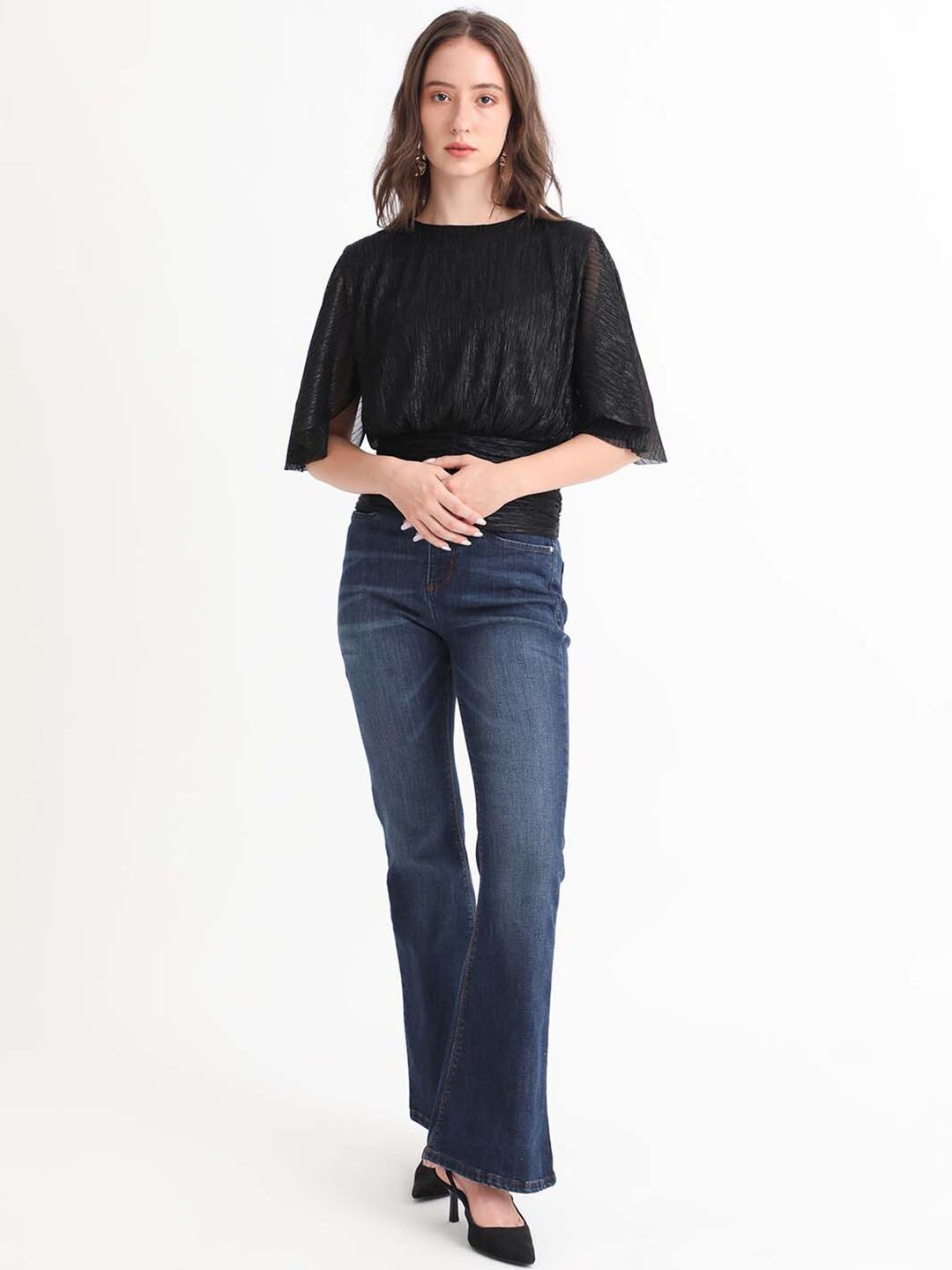 RAREISM Flared Sleeves Top