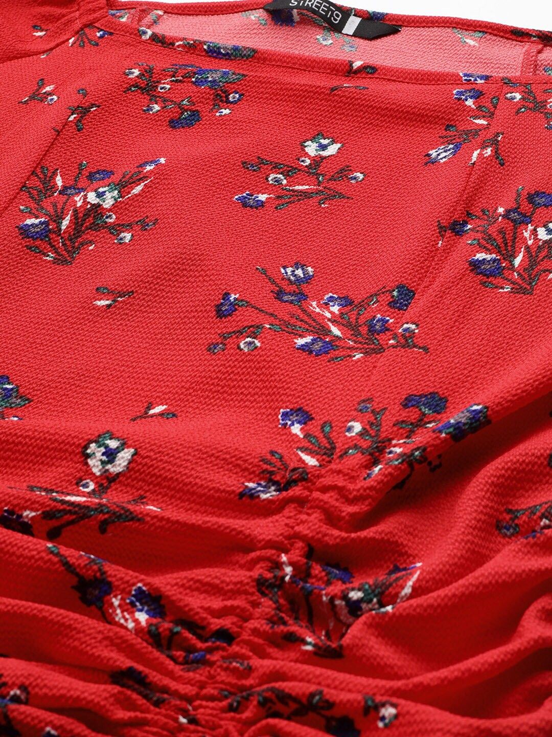 STREET 9 Women Red Printed Sheath Dress