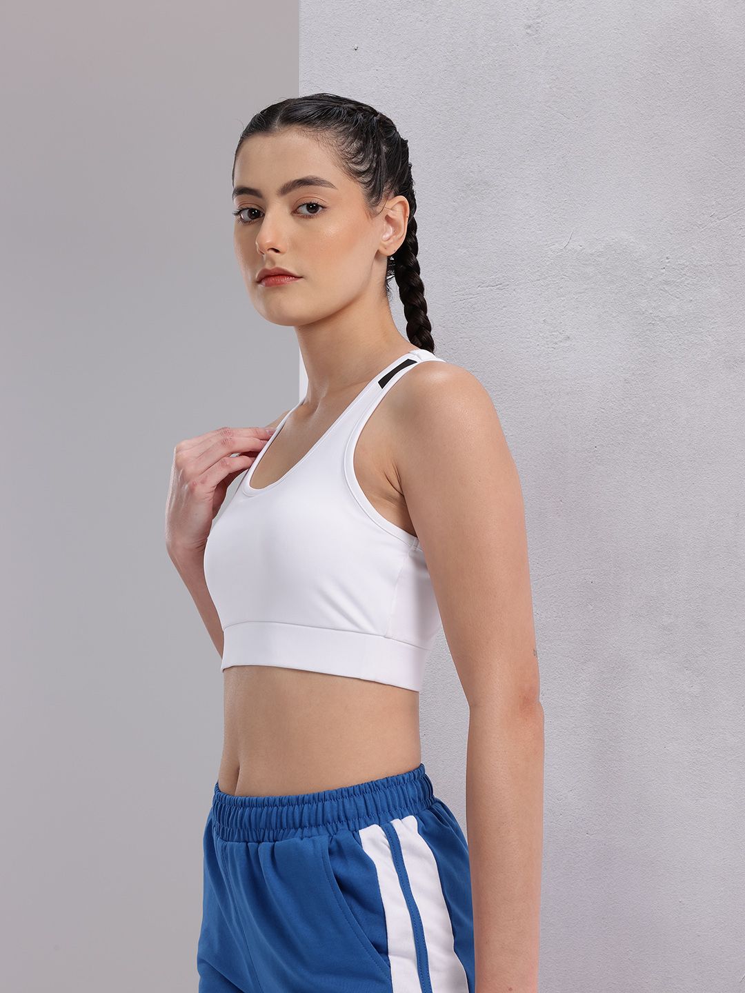 HRX by Hrithik Roshan Lightly Padded Racerback Rapid-Dry Training Bra