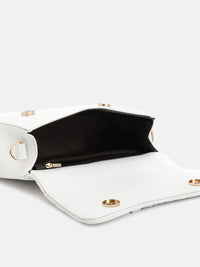 DressBerry Textured Structured Satchel
