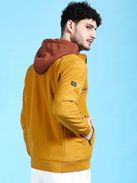 The Indian Garage Co Men Regular Fit Zip-Front Bomber Jacket