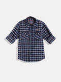Monte Carlo Boys Checked Casual Smart Fit Shirt