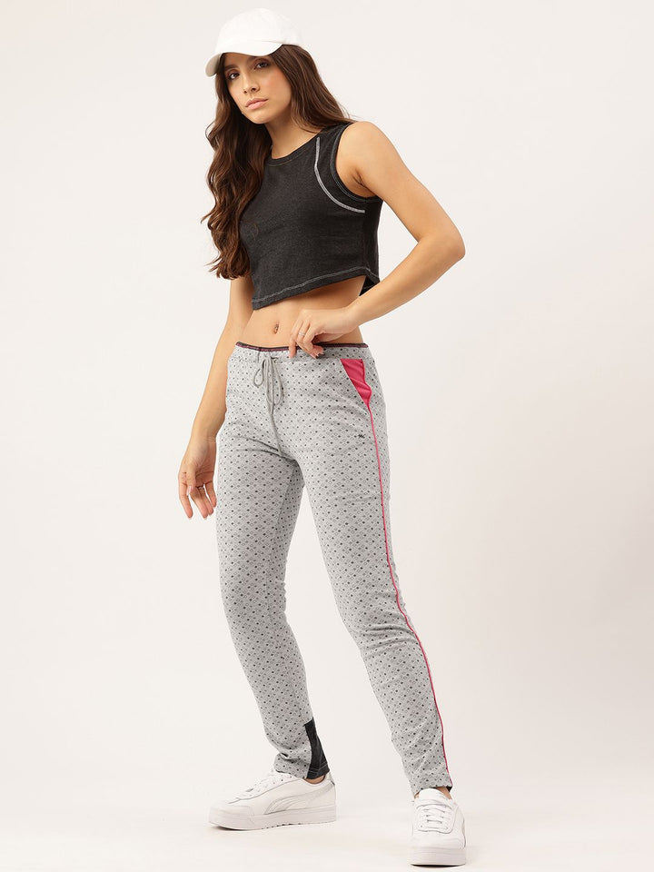 Monte Carlo Geometric Printed Track Pants