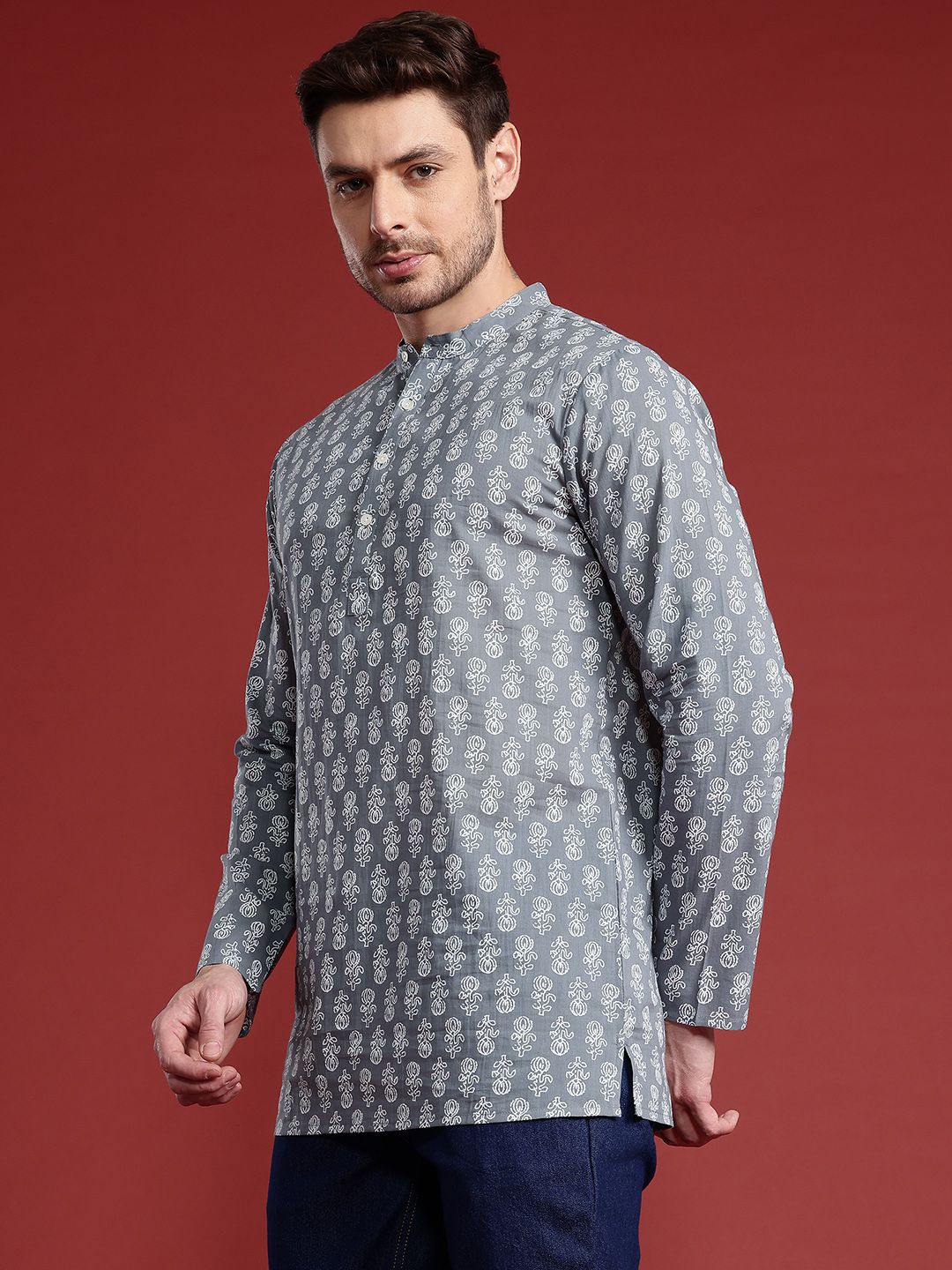 Anouk Ethnic Motifs Printed Kurta