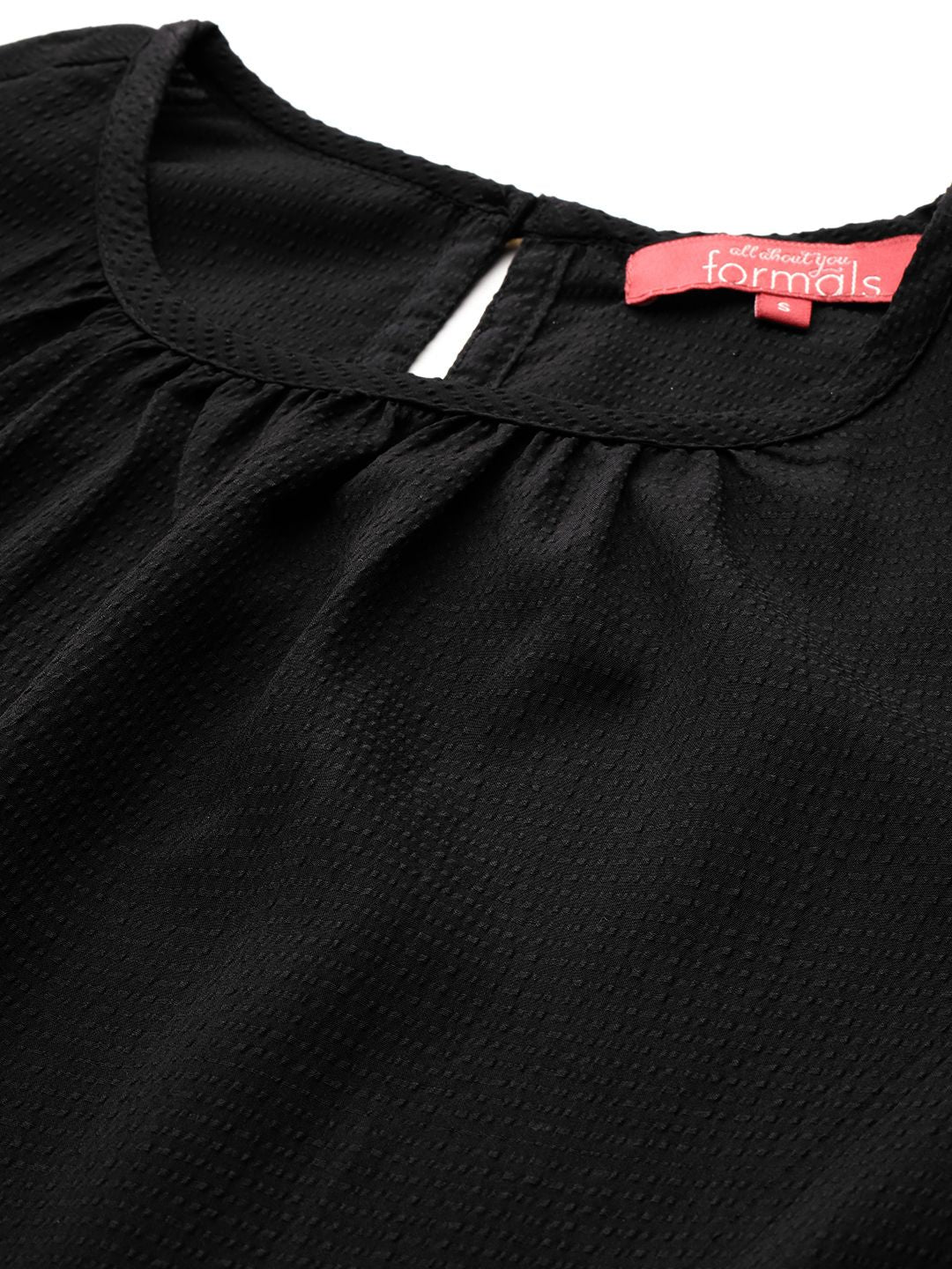all about you Self-Design Puff Sleeve Top