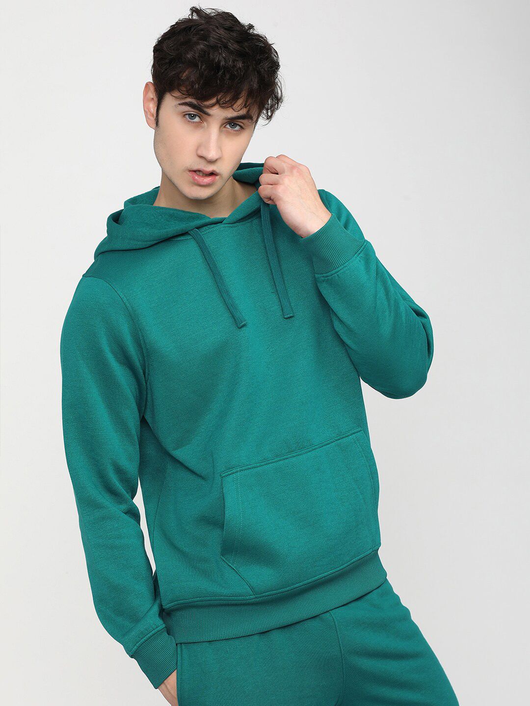 HIGHLANDER Men Green Sweatshirt