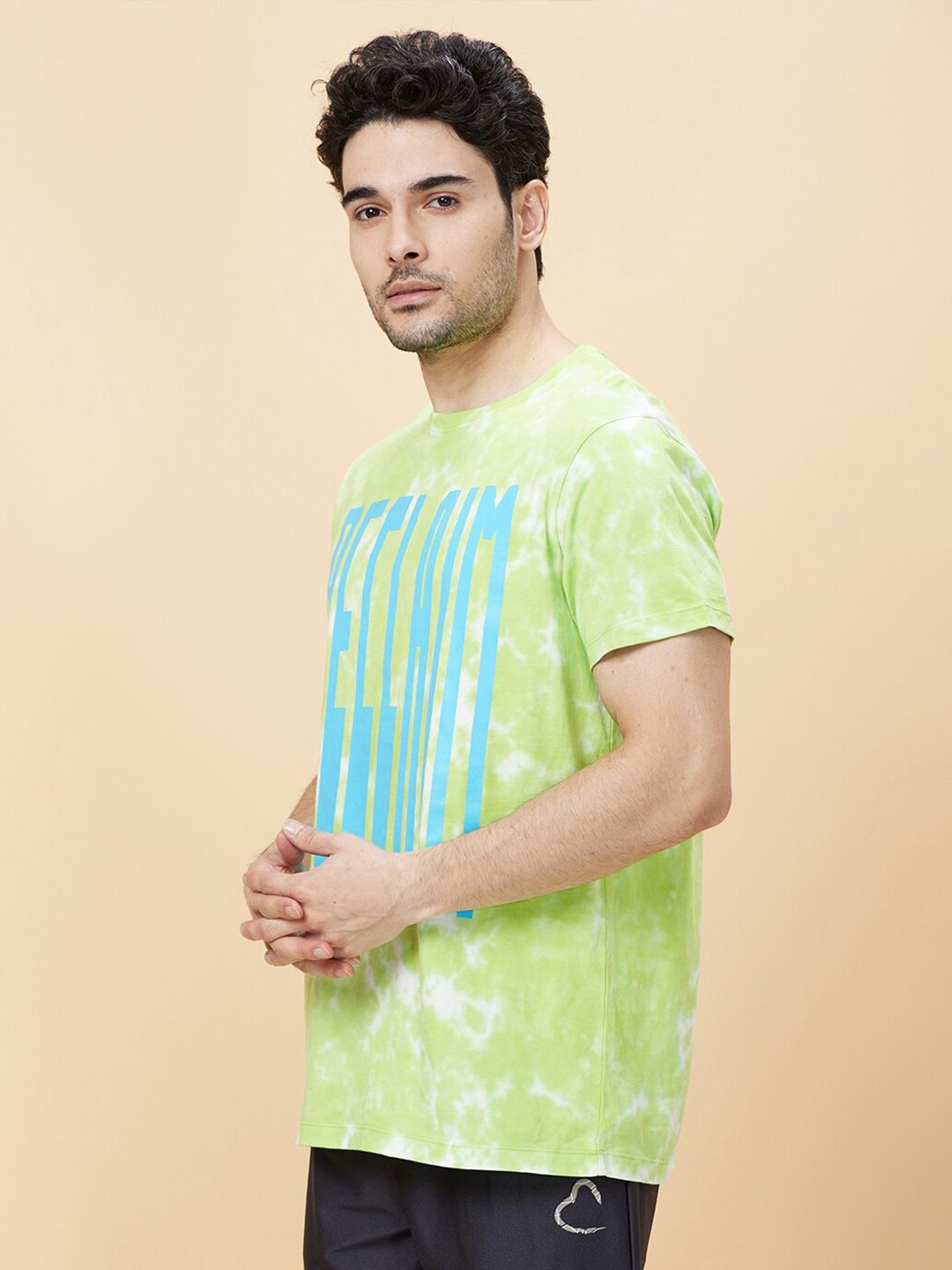 Being Human Typography Printed Round Neck Casual T-shirt