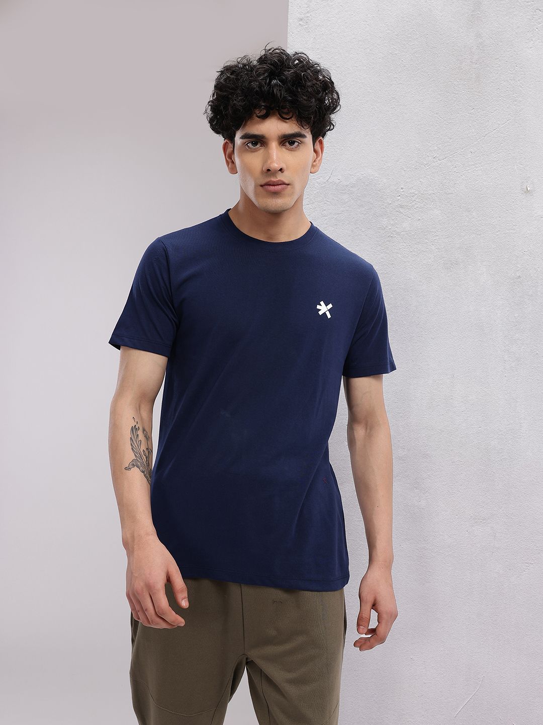 HRX by Hrithik Roshan Typography Printed Rapid-Dry Training T-shirt