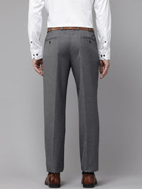 Park Avenue Men Checked Formal Trousers