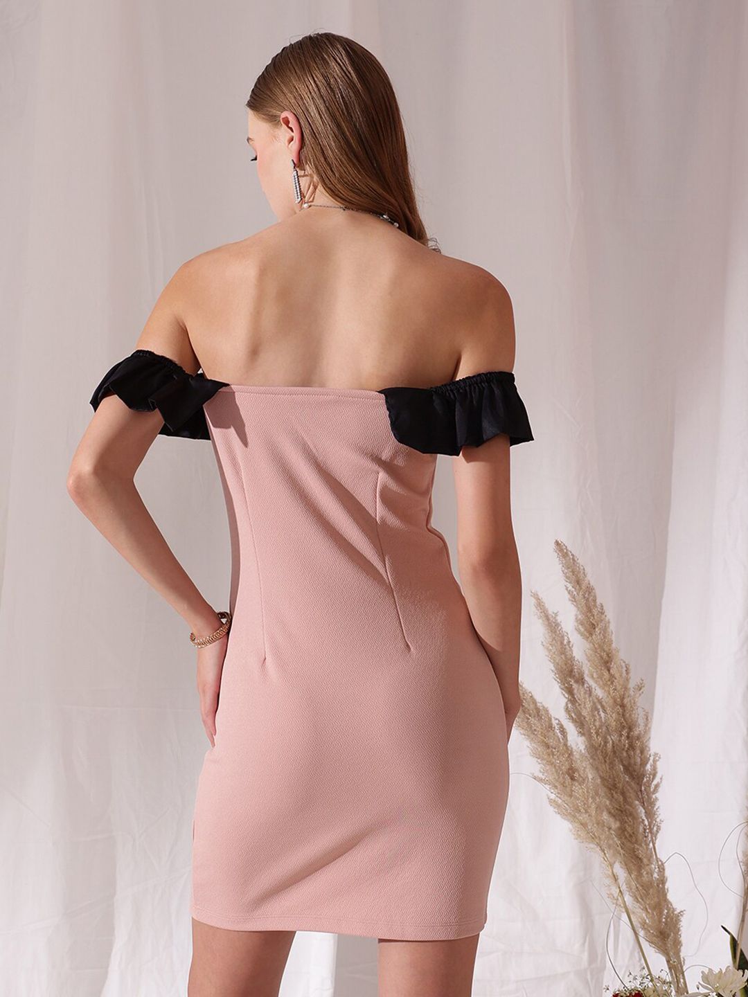 STREET 9 Off-Shoulder Sheath Dress