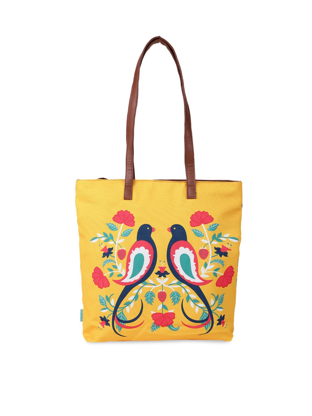 TEAL BY CHUMBAK Navy Blue Printed Shoulder Bag