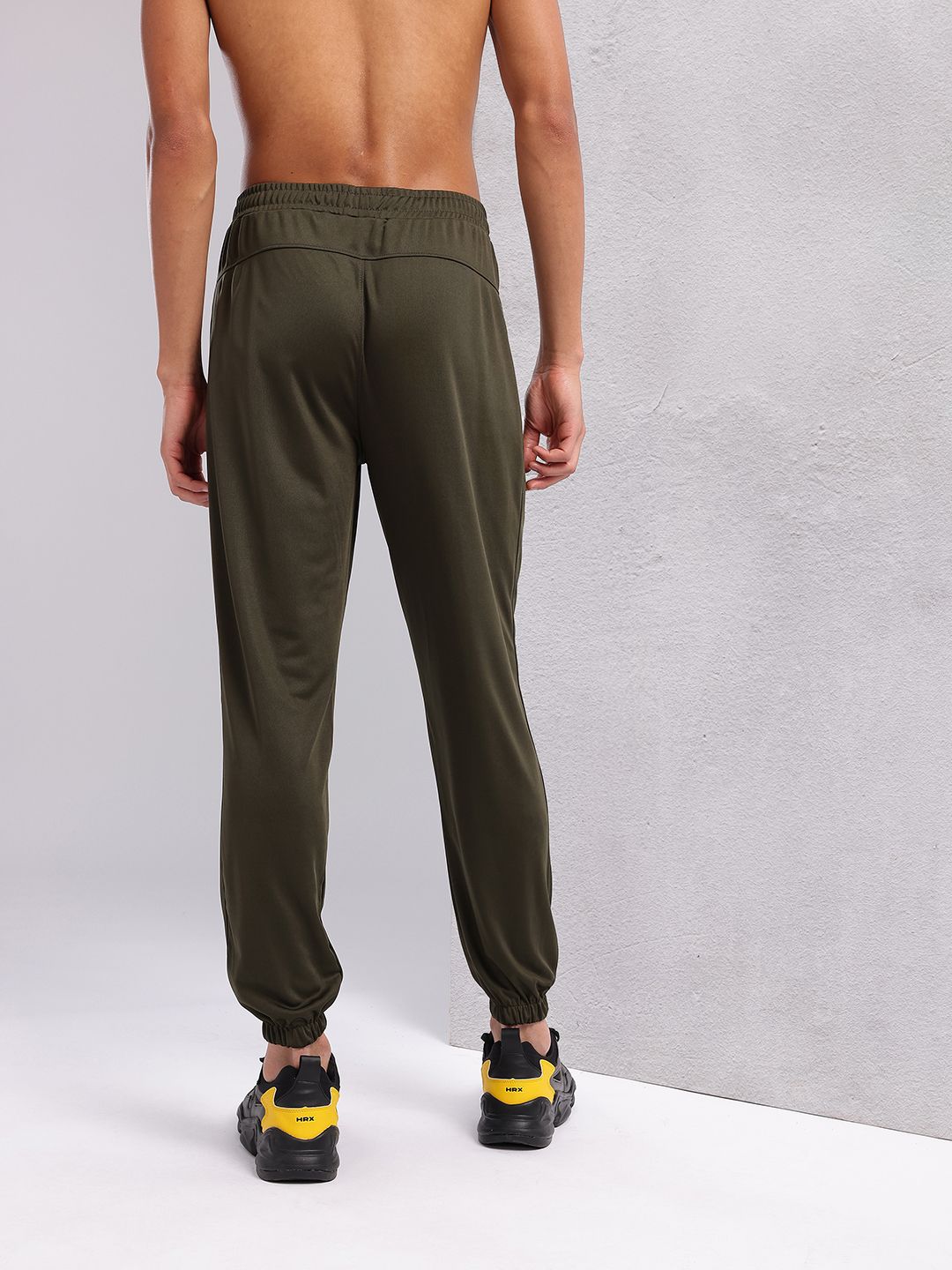 HRX by Hrithik Roshan Men Mid-Rise Rapid-Dry Training Joggers