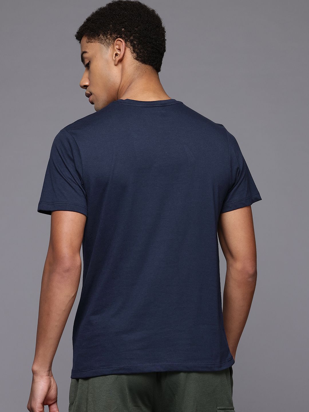 HRX by Hrithik Roshan Lifestyle Brand Logo Print T-shirt