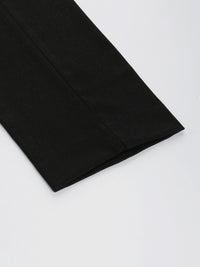 Park Avenue Men Self Design Textured Mid-Rise Smart Fit Formal Trousers