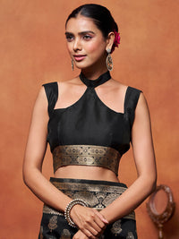 KALINI Woven Design Zari Banarasi Saree