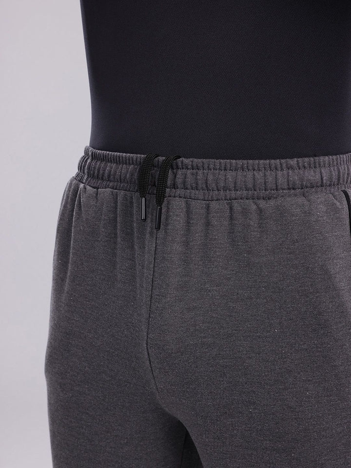 HRX by Hrithik Roshan Men Taping-Detail Yoga Joggers