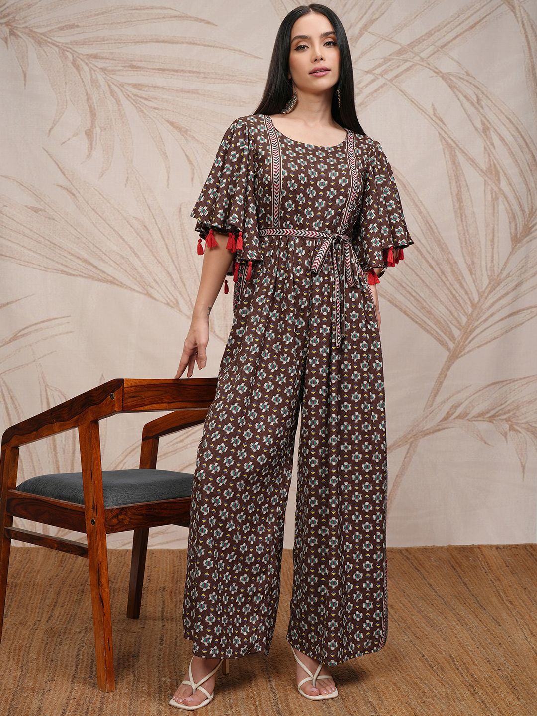Vishudh Women Cee Printed Jumpsuit