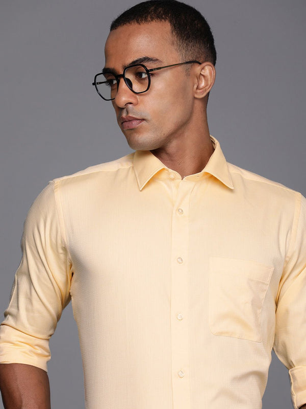 Raymond Men Slim Fit Pure Cotton Formal Shirt