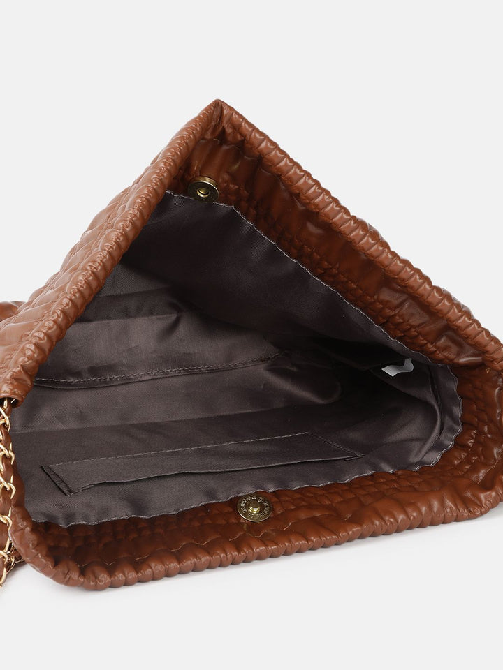 DressBerry Structured Shoulder Bag with Pouch