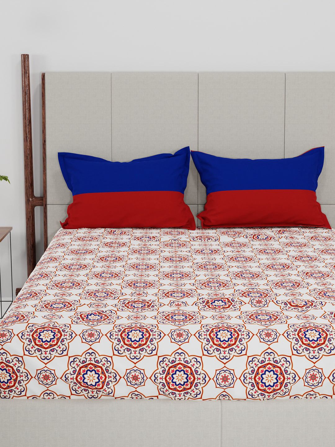 MYTRIDENT Unisex Red Bedsheets