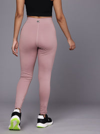 HRX by Hrithik Roshan Women PERFORMANCEBONDED Rapid-Dry Running Tights AW24_W_TG_KRS002_03