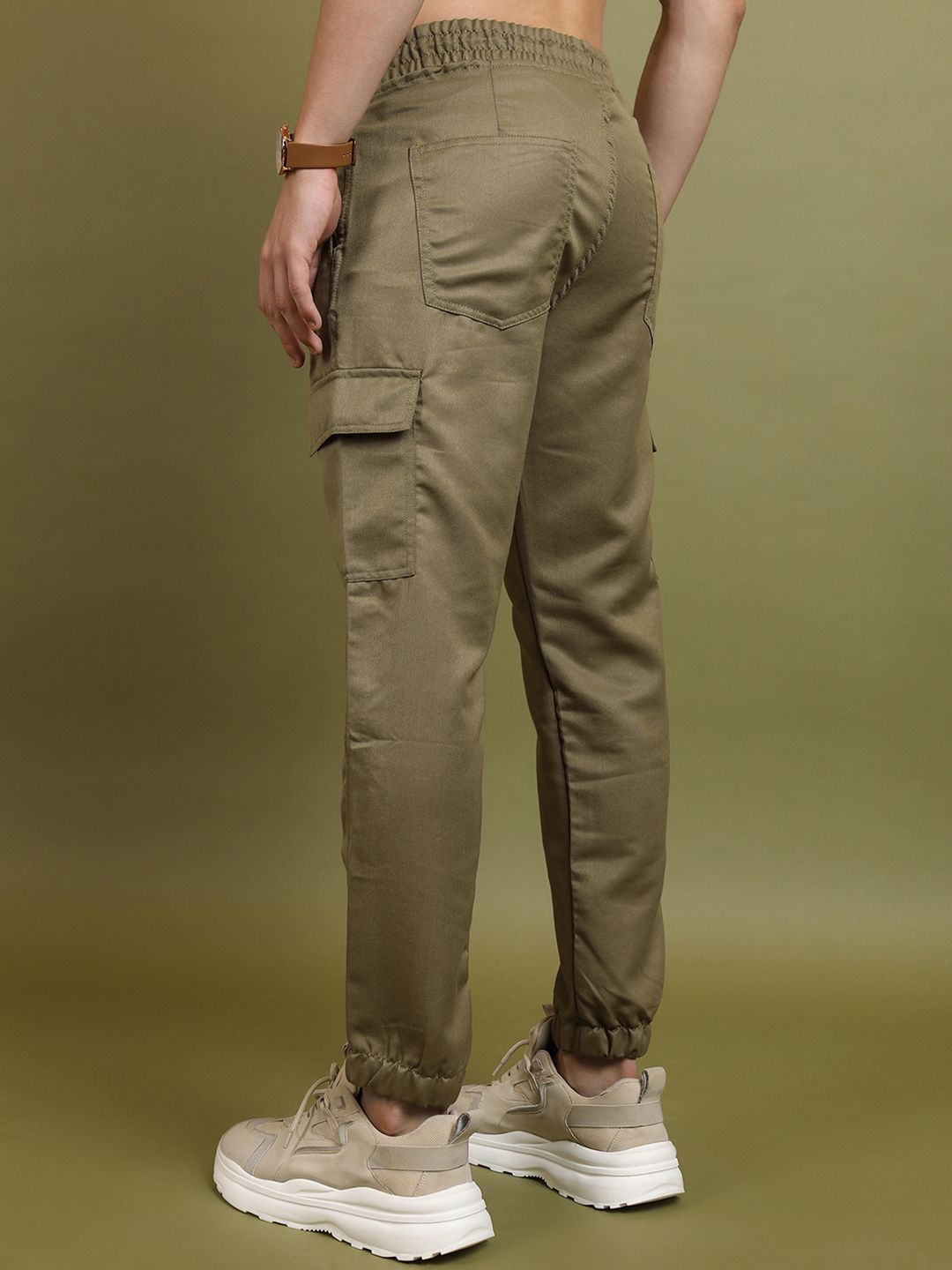 HIGHLANDER Men Slim Cargo Jogger Trousers