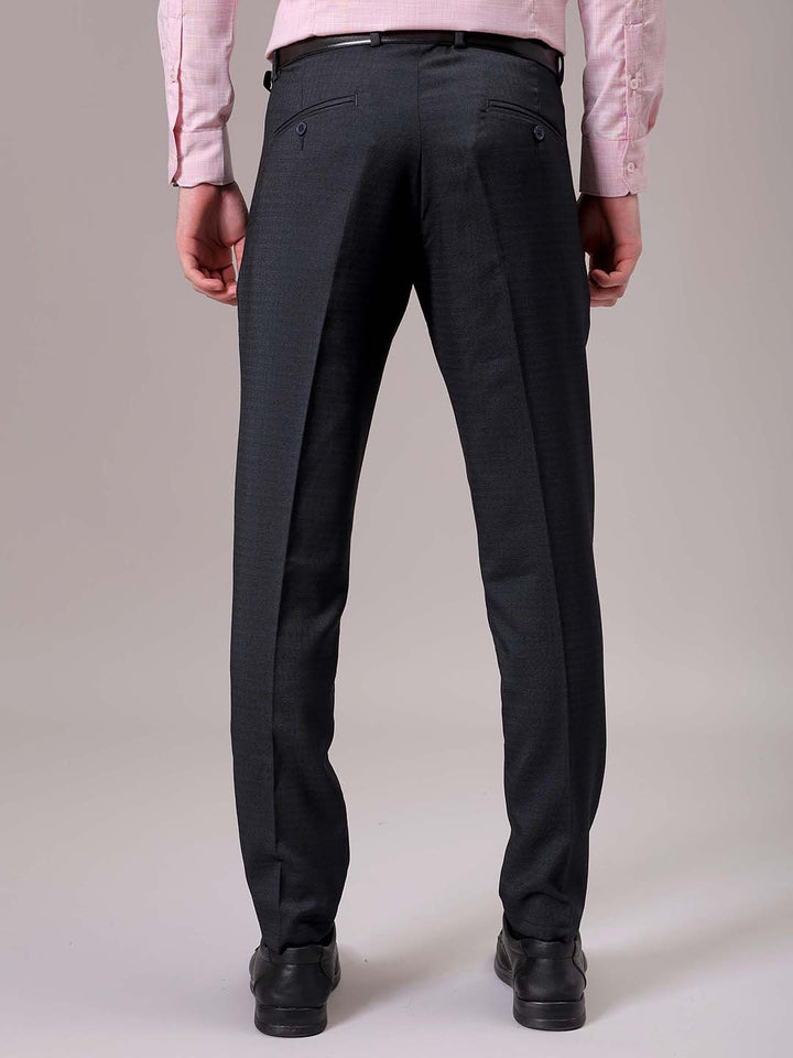 The Indian Garage Co. X Luxe Men Checked Slim Fit Trousers