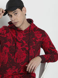 The Indian Garage Co Men Printed Hooded Sweatshirt