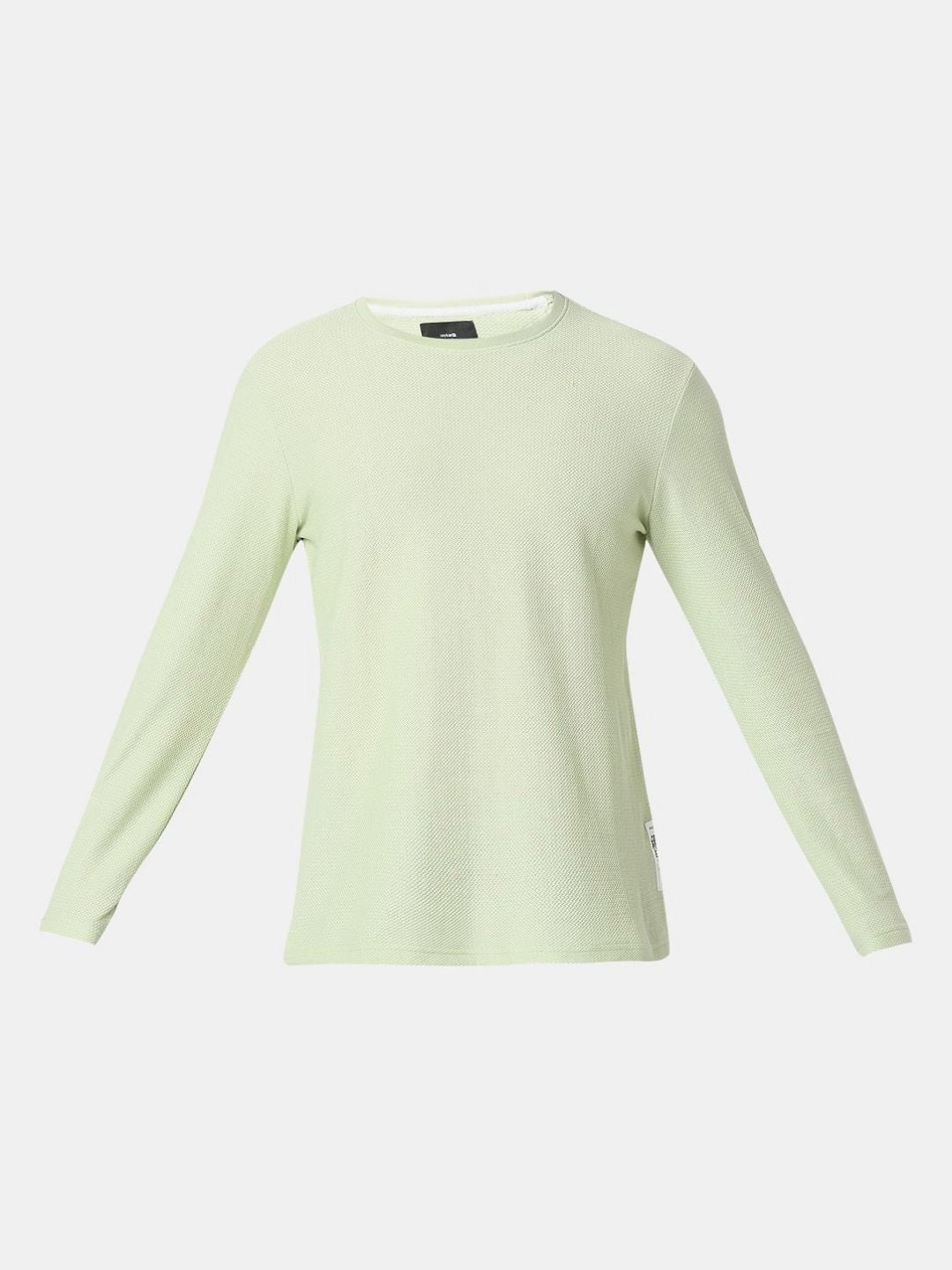 SPYKAR Men Solid Round Neck Cotton T-shirt