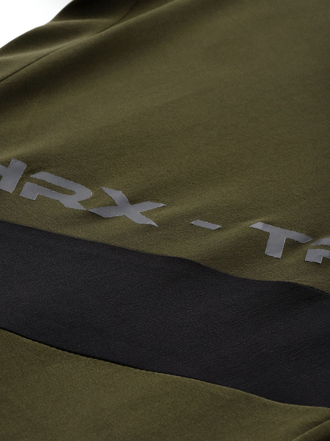 HRX by Hrithik Roshan Men Mid-Rise Rapid-Dry Training Track Pants with Toggle Hem