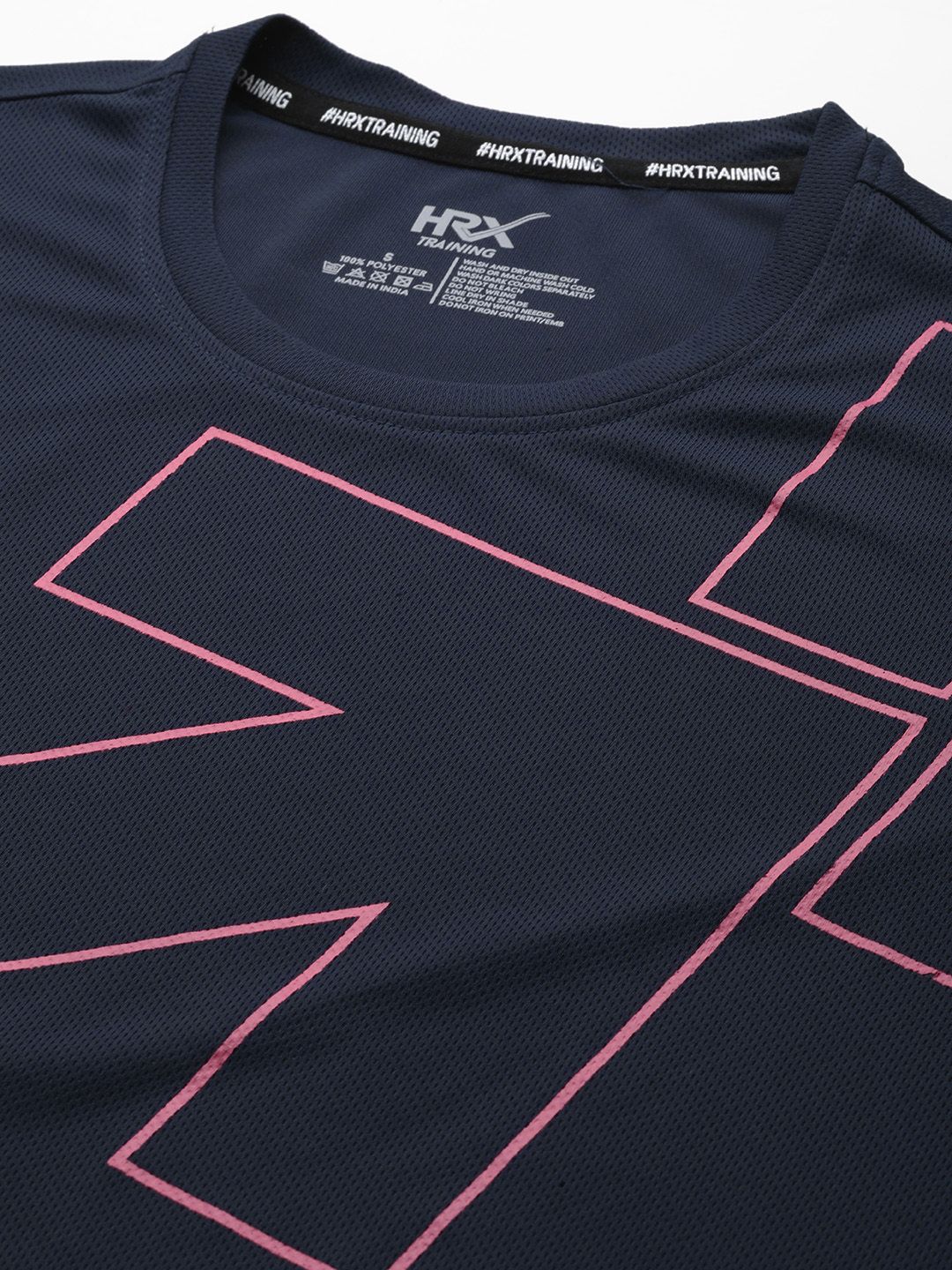 HRX by Hrithik Roshan Printed Rapid-Dry Training T-shirt