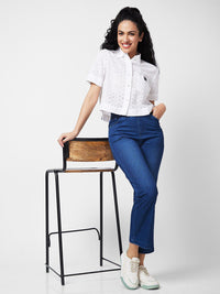 SPYKAR Women Boxy Opaque Casual Shirt