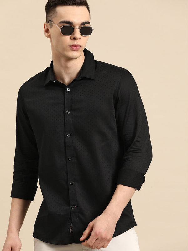 Being Human Slim Fit Pure Cotton Shirt