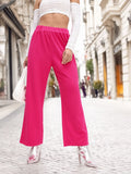 DressBerry Women Vibrant Vividness Self Design Trousers