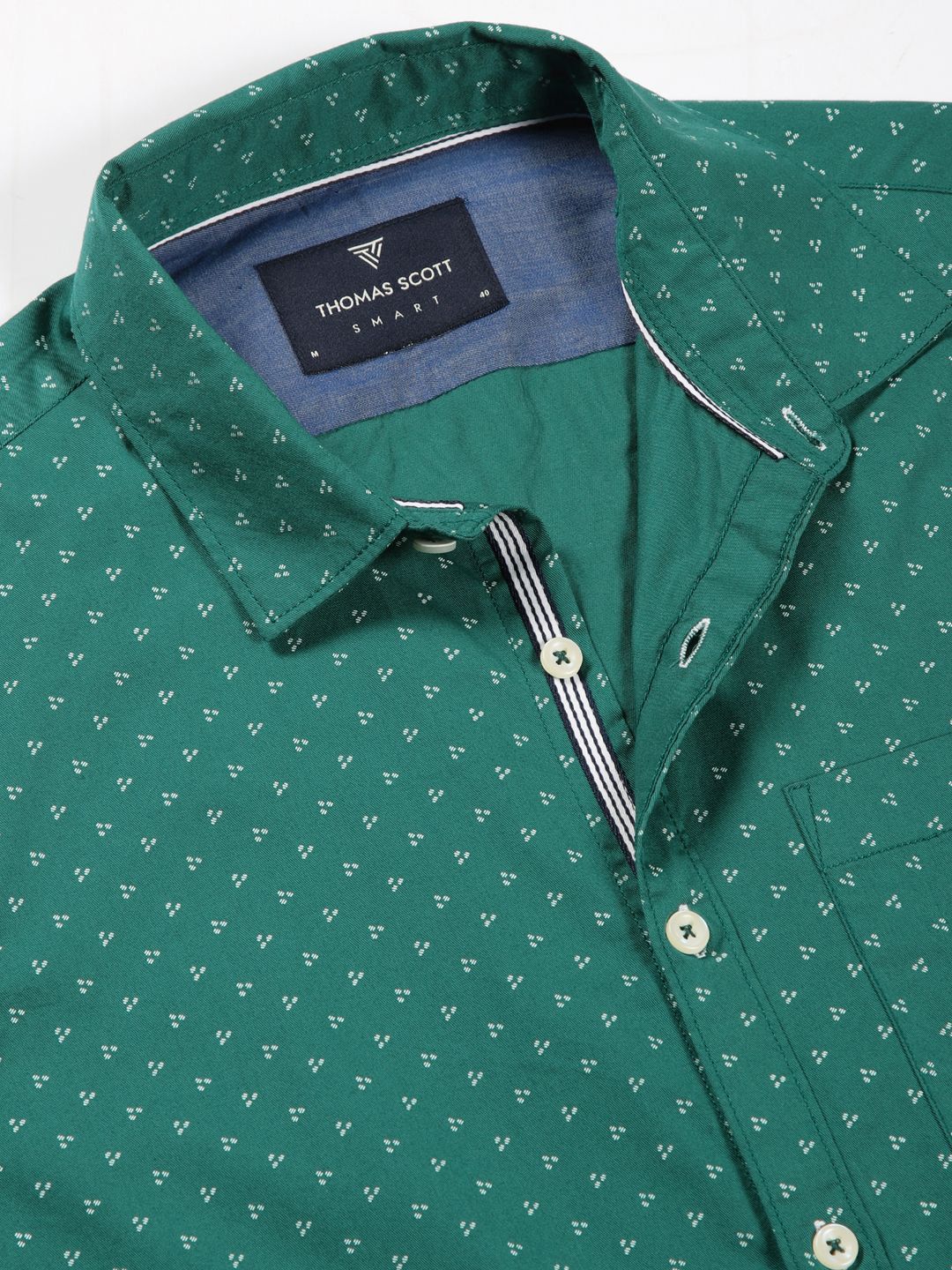 Thomas Scott Premium Opaque Printed Cotton Casual Shirt