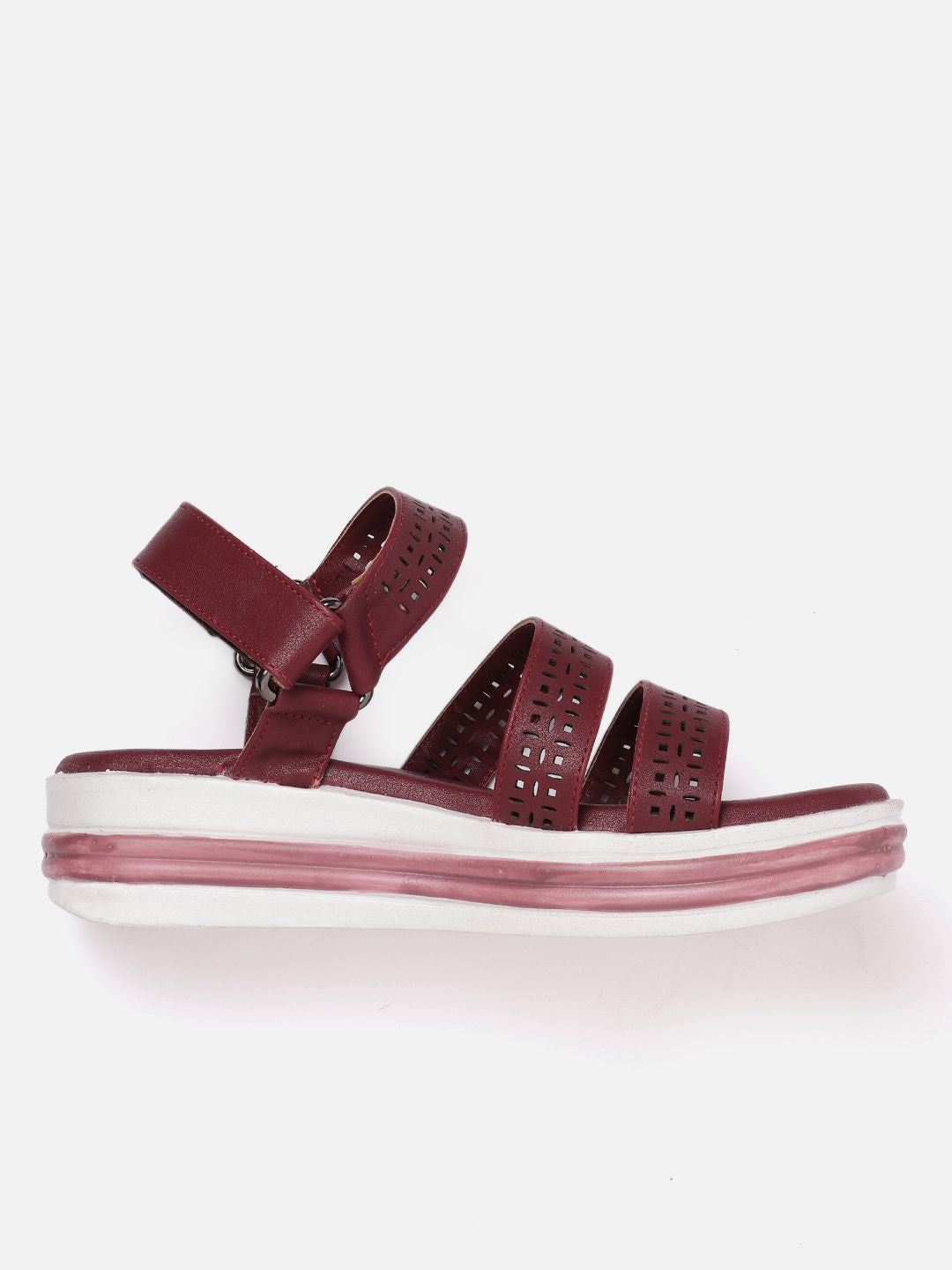 DressBerry Comfort Sandals with Laser Cuts