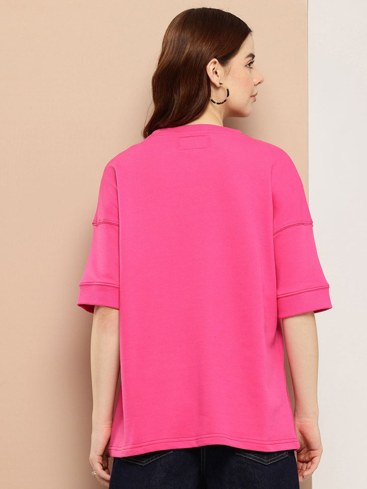 Difference of Opinion Women Oversized Drop Shoulder Ultra Soft Drapey Cotton T-Shirt