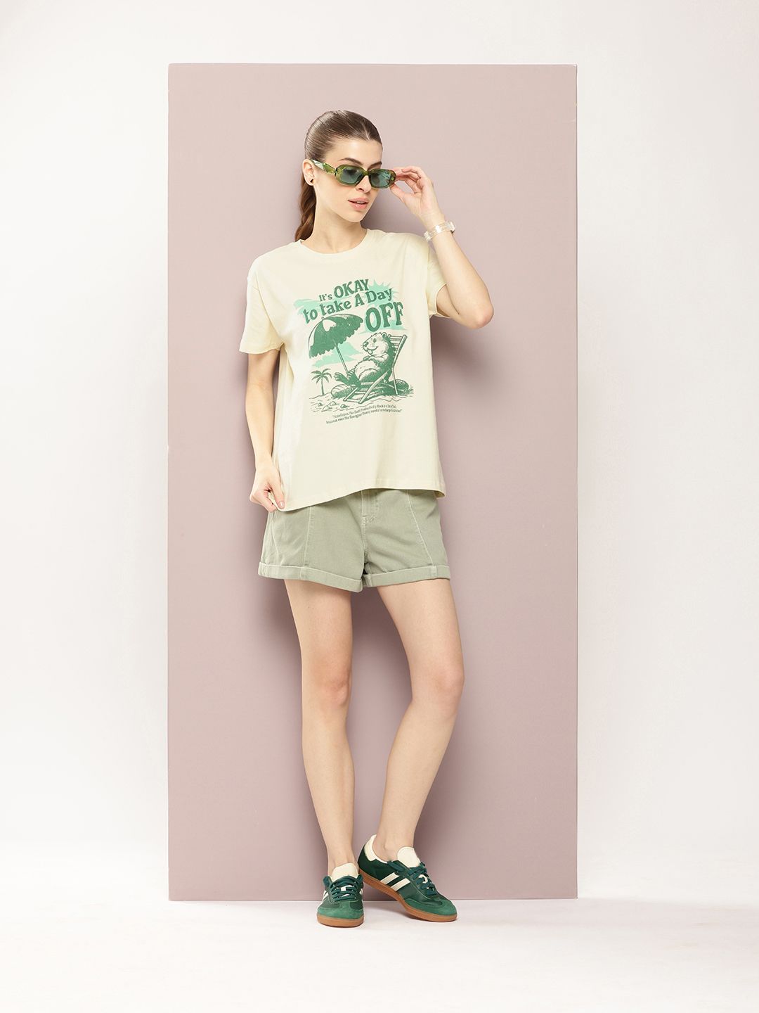 DILLINGER Printed Pure Cotton Boxy T-shirt